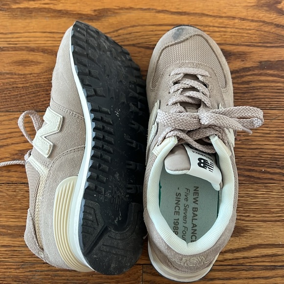 New Balance 574 sneakers beige/offwhite - Picture 6 of 6